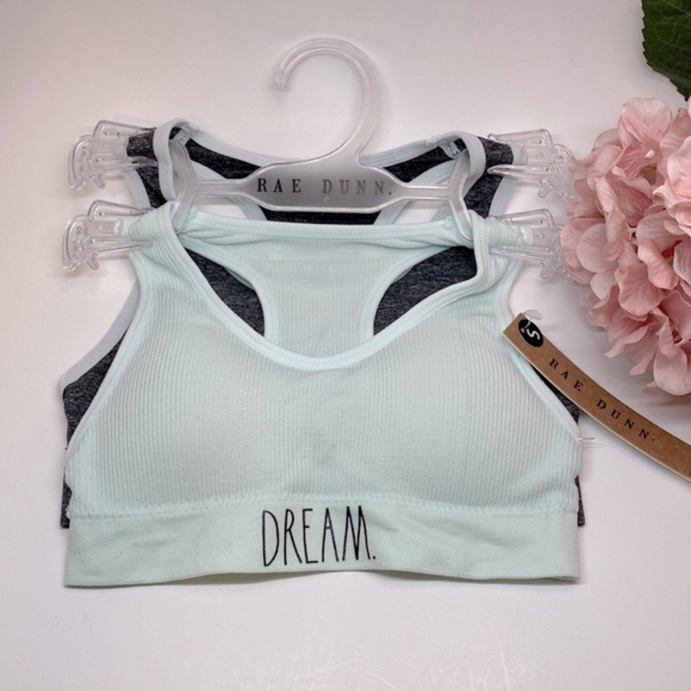 Rae Dunn sports bra set of 2 NWT!